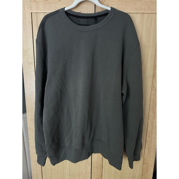 rag & bone Other - Rag & Bone Gray Raw Edge Sweatshirt Crew Pullover Men's Size XL $295 NWT